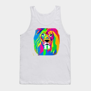 POP-ART LION Tank Top